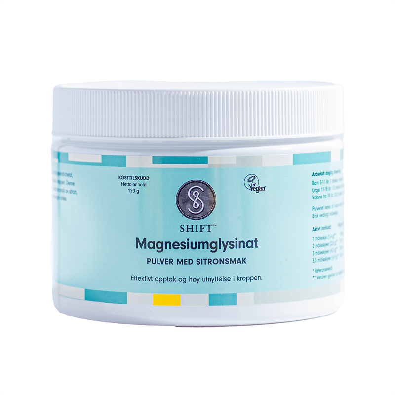 SHIFT™ | SHIFT™ Magnesiumglysinat Pulver Sitron
