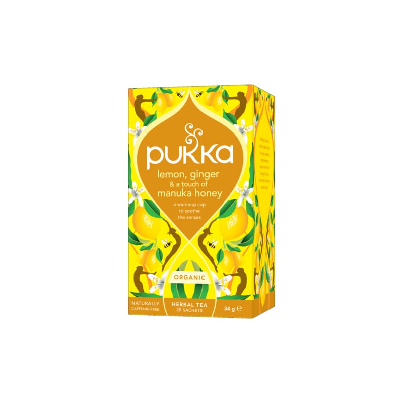 PUKKA | Pukka Lemon, Ginger & A Touch of Manuka Honey