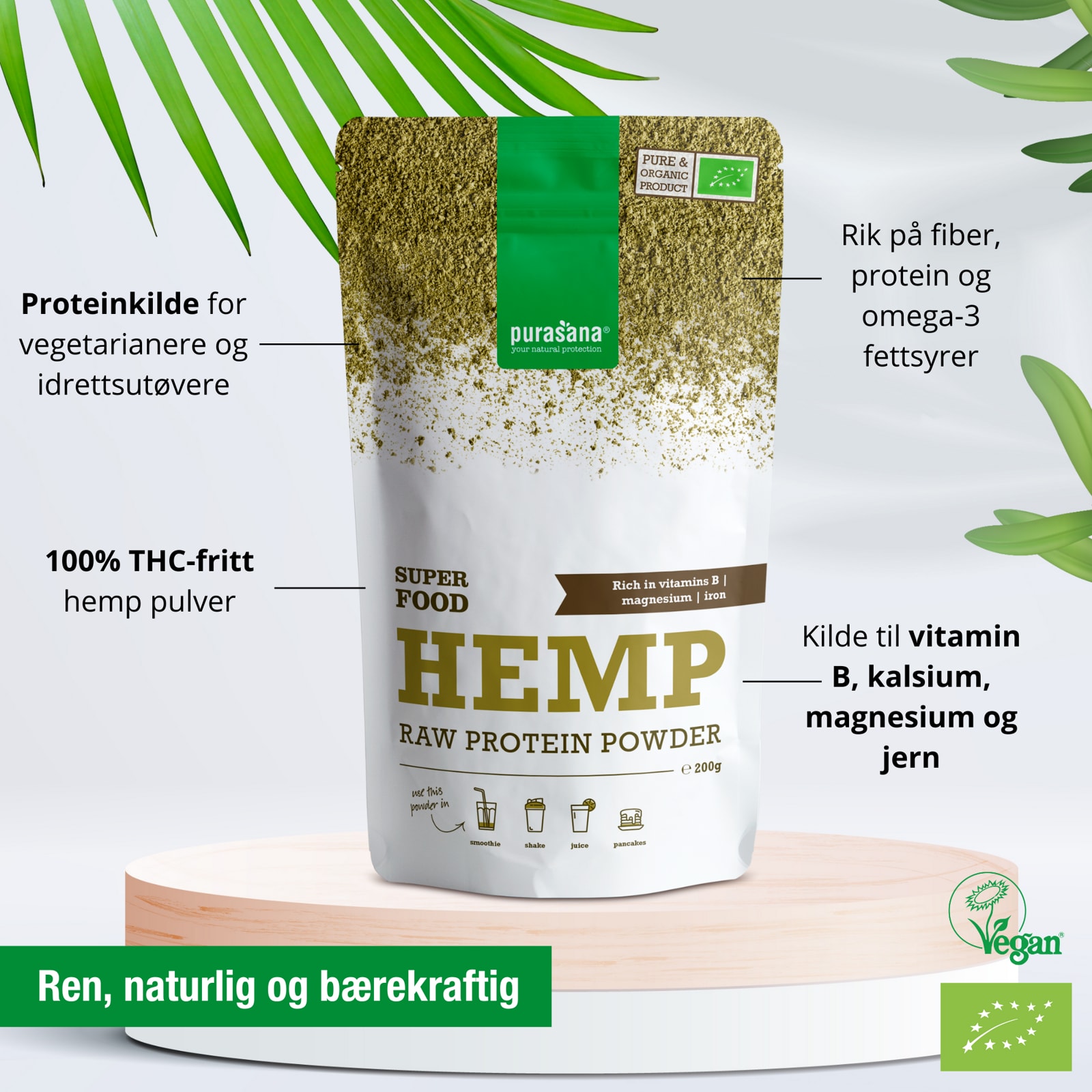 Purasana Hemp Protein Powder