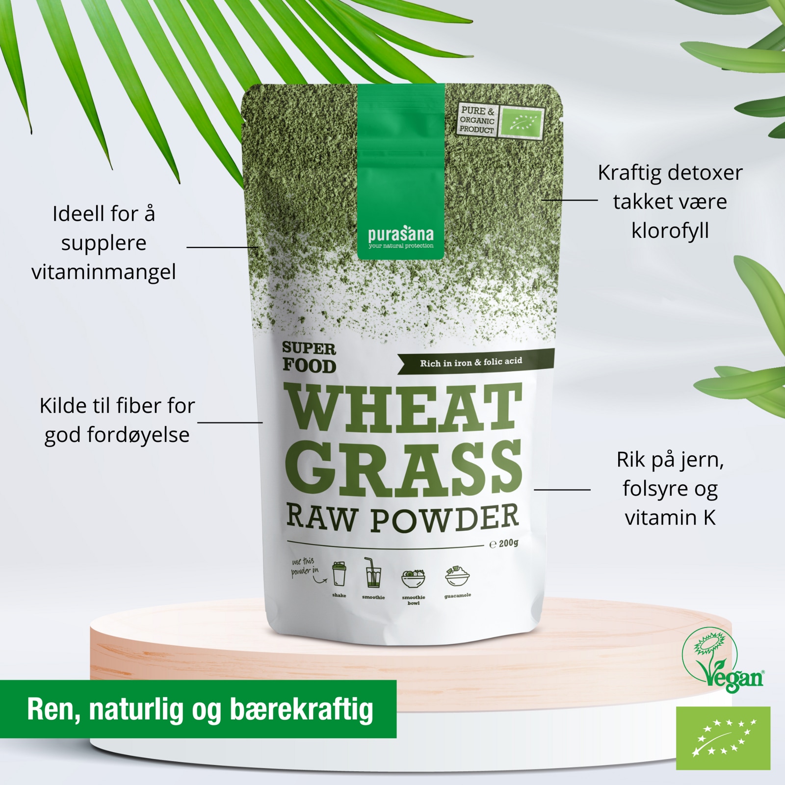 Purasana Wheat Grass Powder