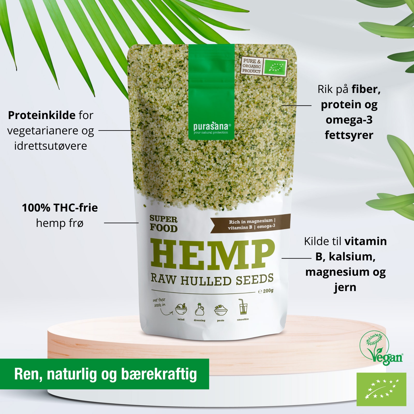 Purasana Hemp Seeds