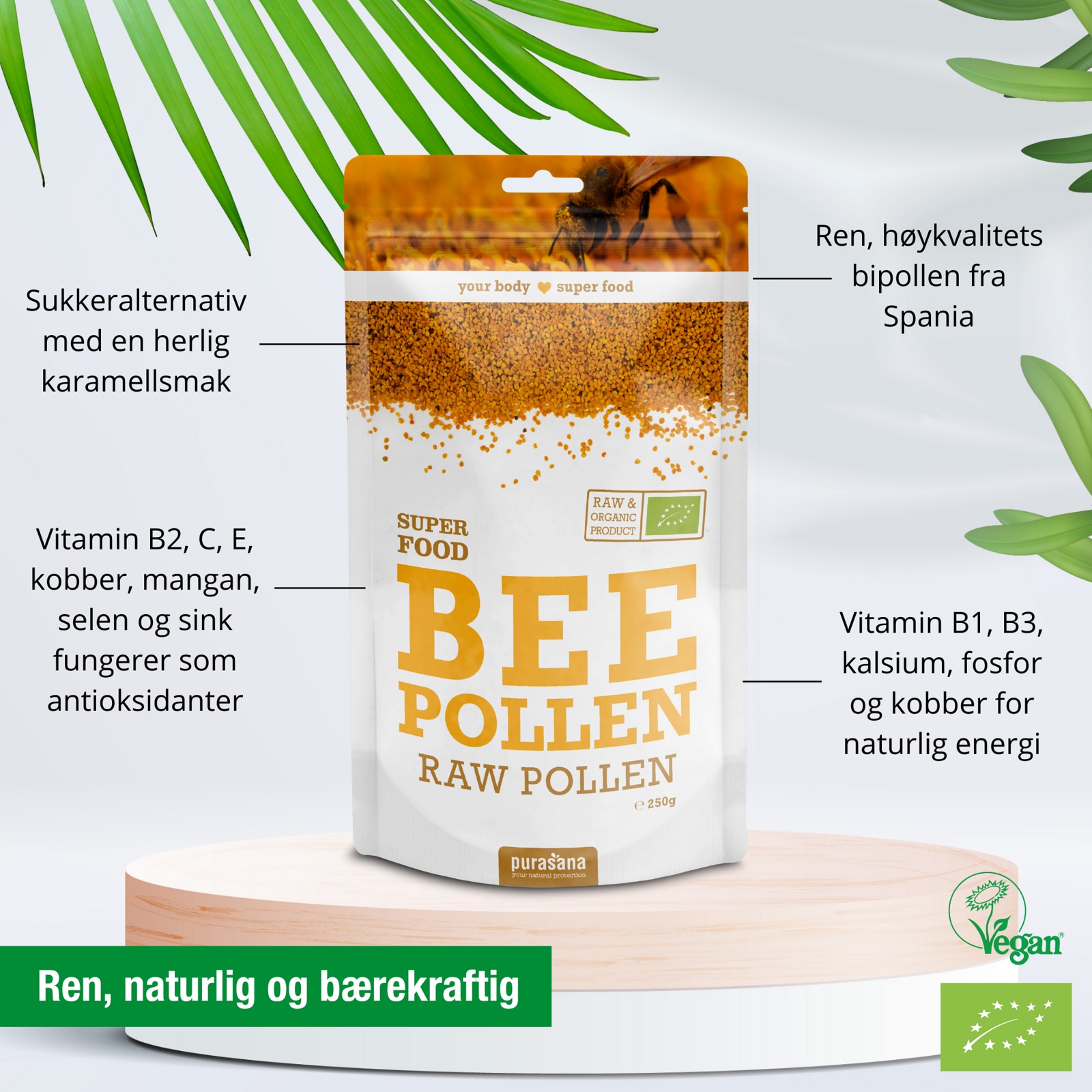 Purasana Bee Pollen Powder