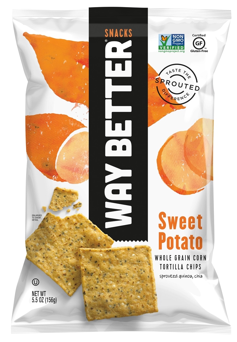 Spiret Tortillachips GF Sweet Potato