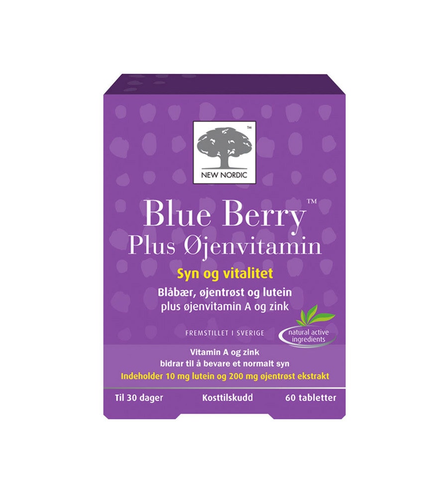 Blue Berry Plus øyevitamin