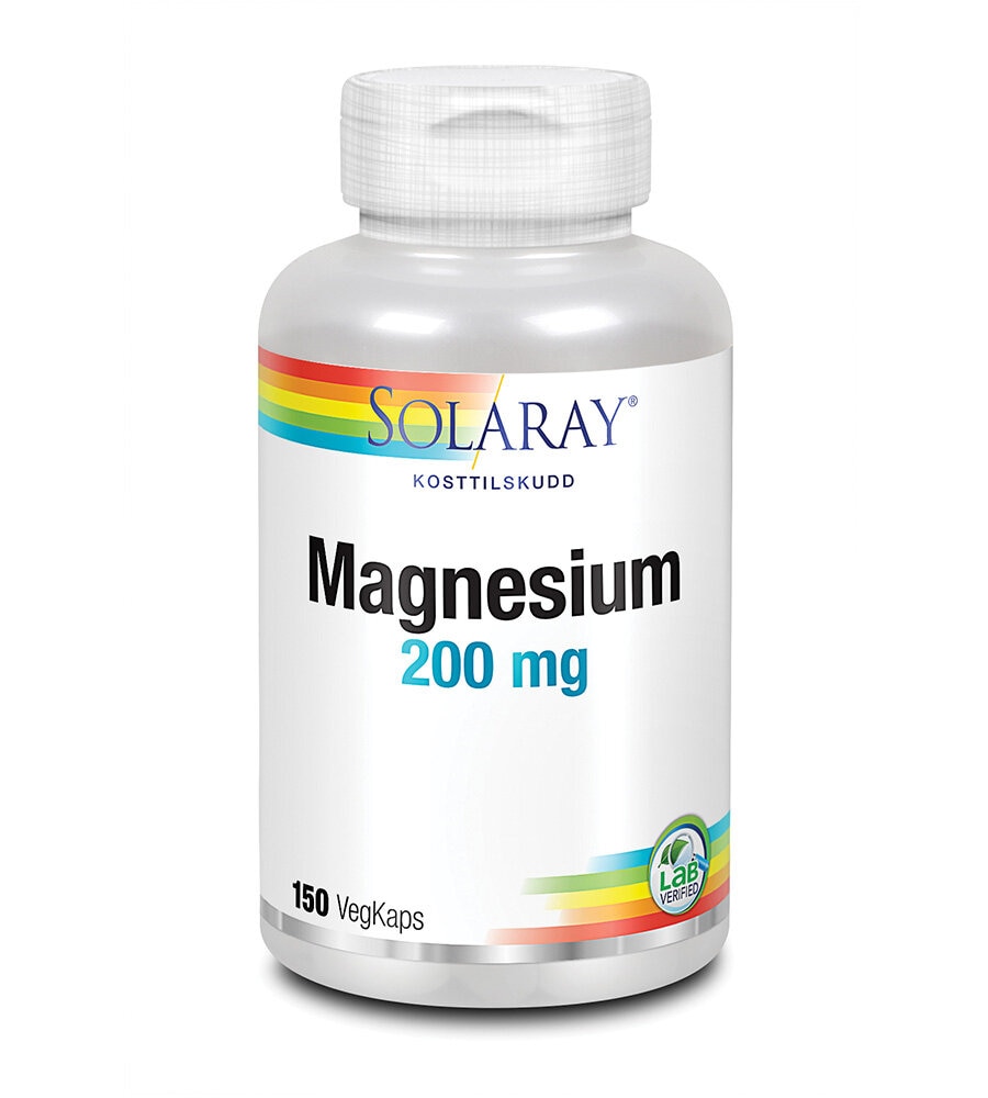 Solaray Magnesium 150 kapsler