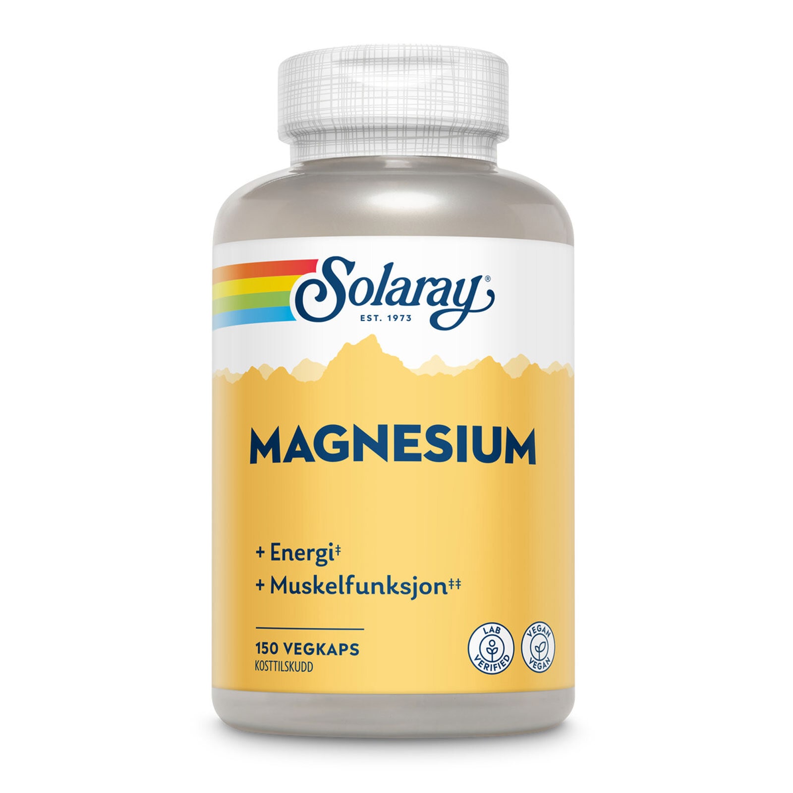 Solaray Magnesium 150 kapsler