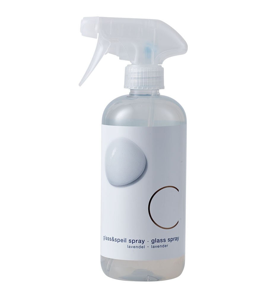 C Glass og speil spray lavendel