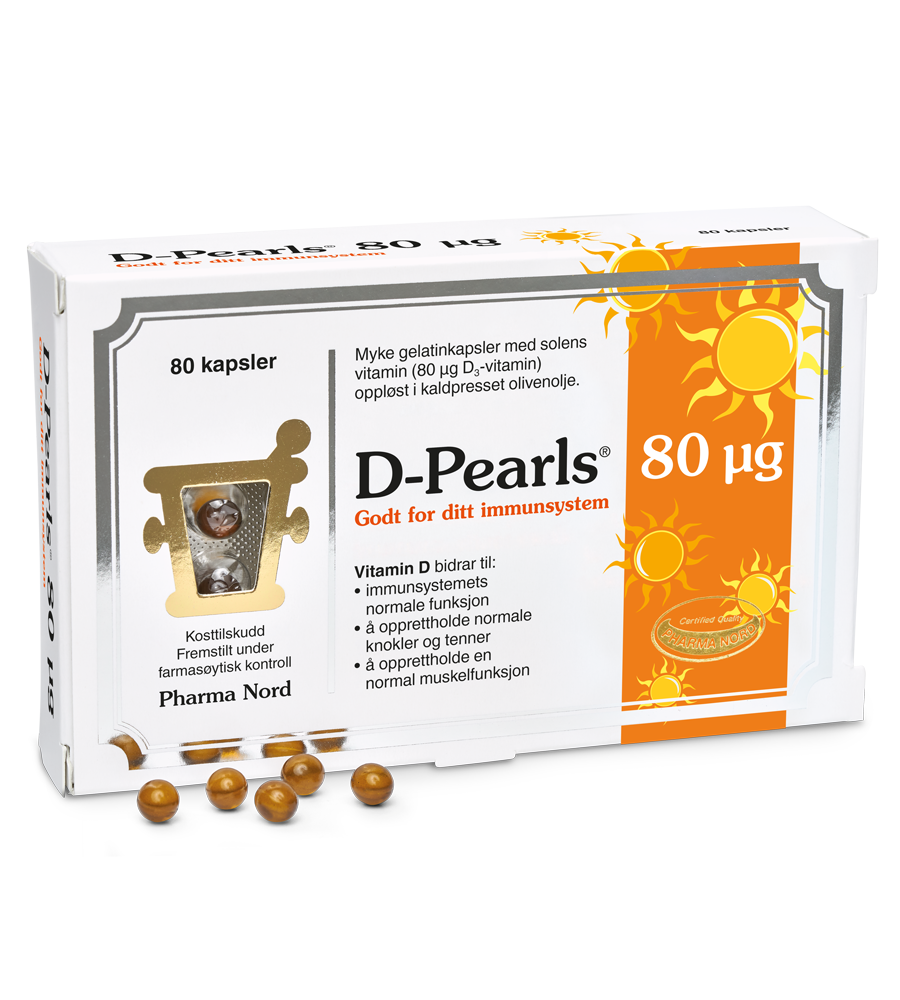 Bio D-Pearls 80µg 