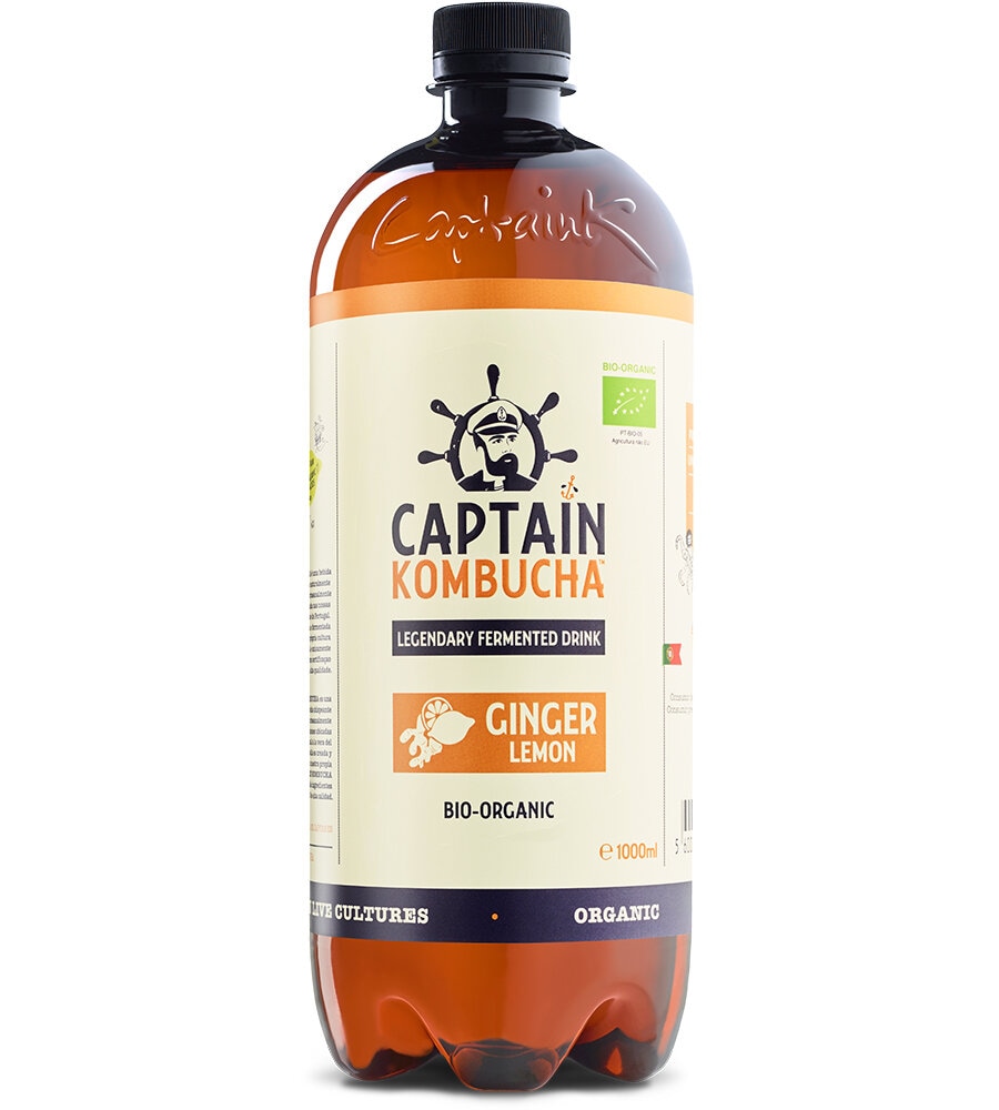 Captain Kombucha Ginger Lemon