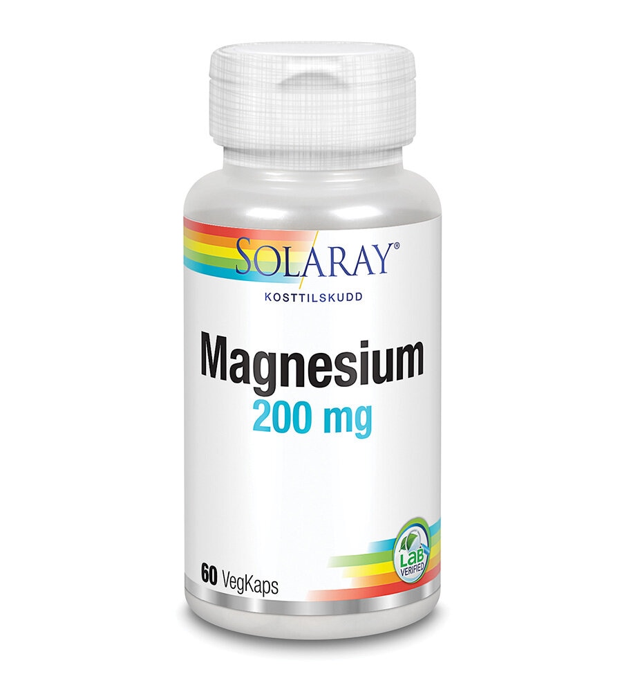 Solaray Magnesium 60 kapsler