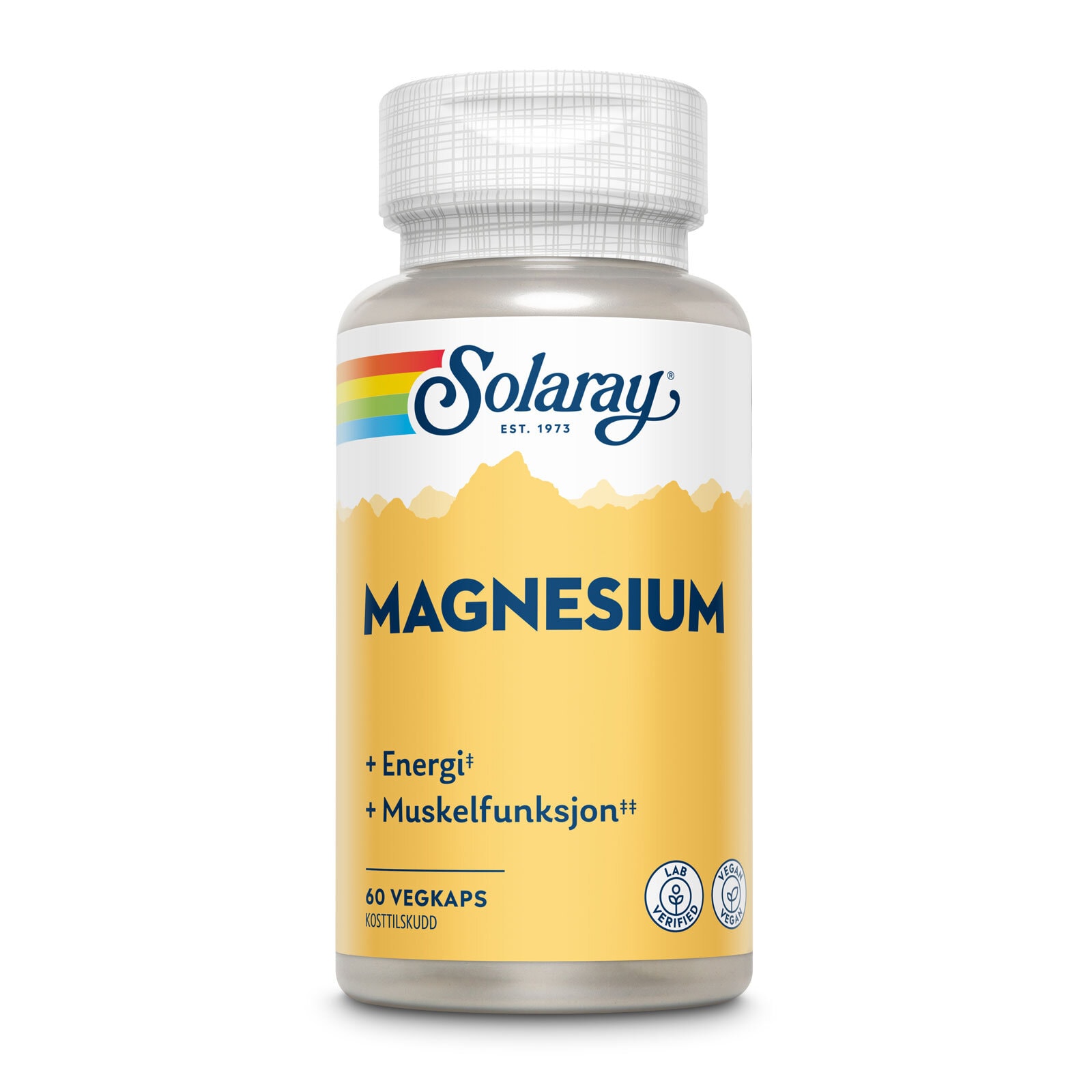 Solaray Magnesium 60 kapsler