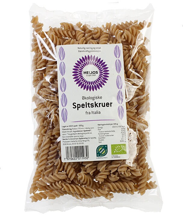 Helios speltskruer økologisk