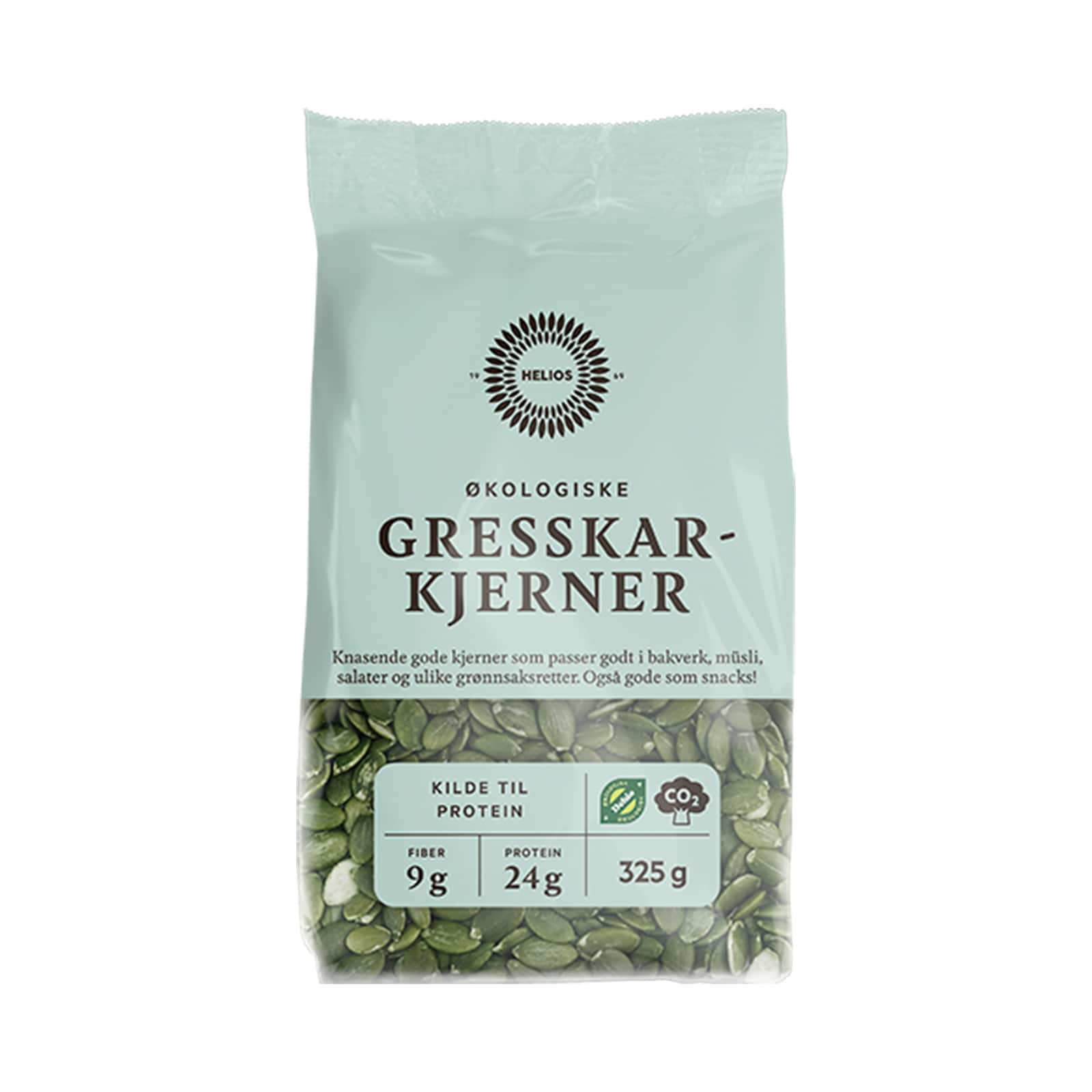Helios gresskarkjerner økologisk