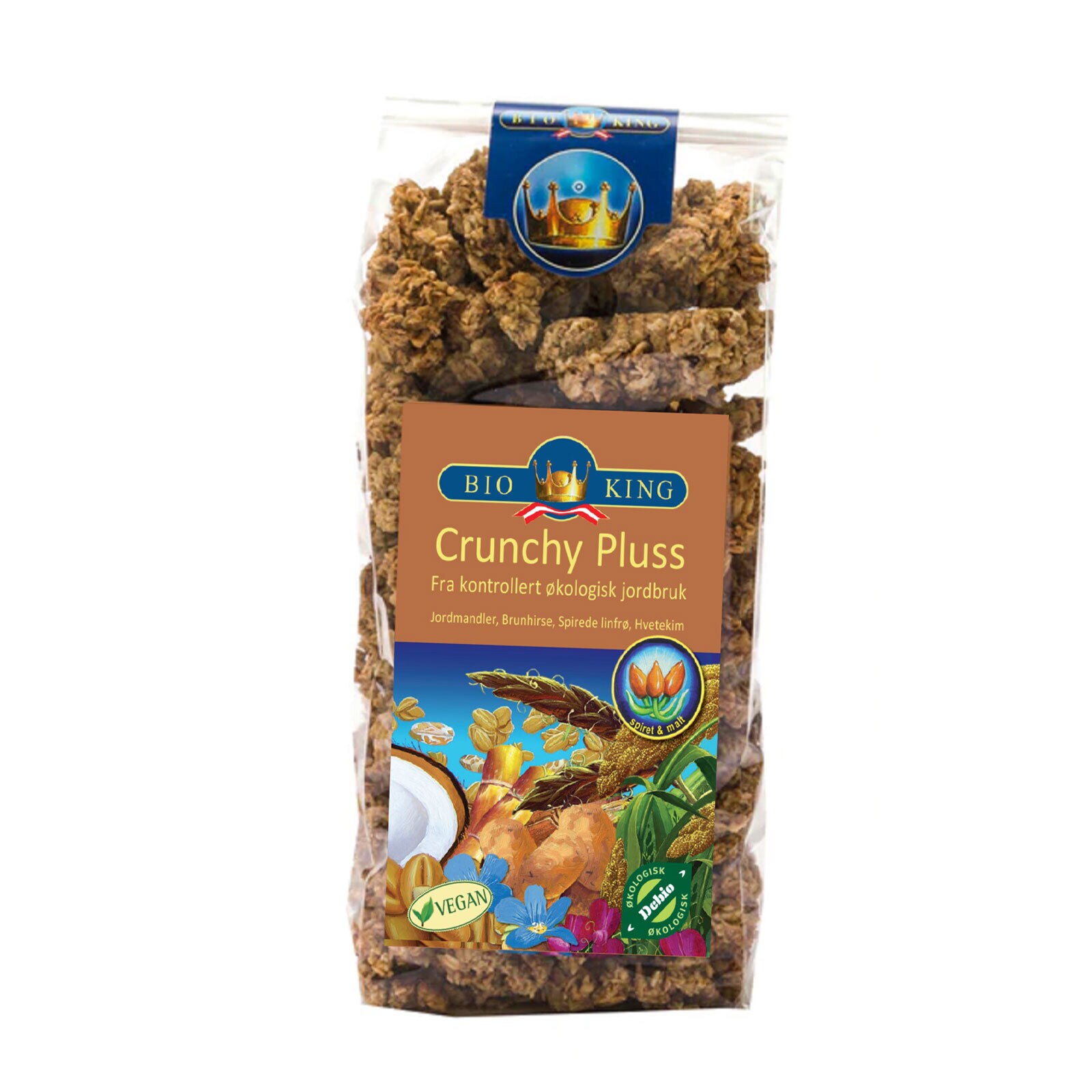 Bio-king Crispy Crunsh Granola Org 375g