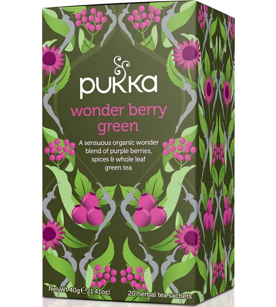Pukka Wonderberry Green Tea 
