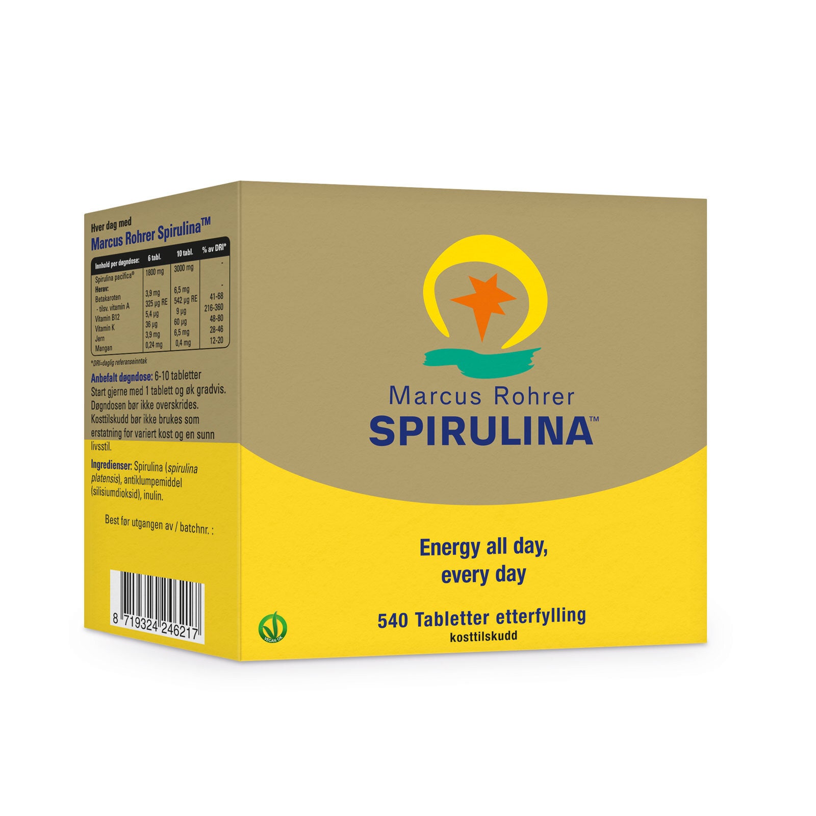 Marcus Rohrer Spirulina