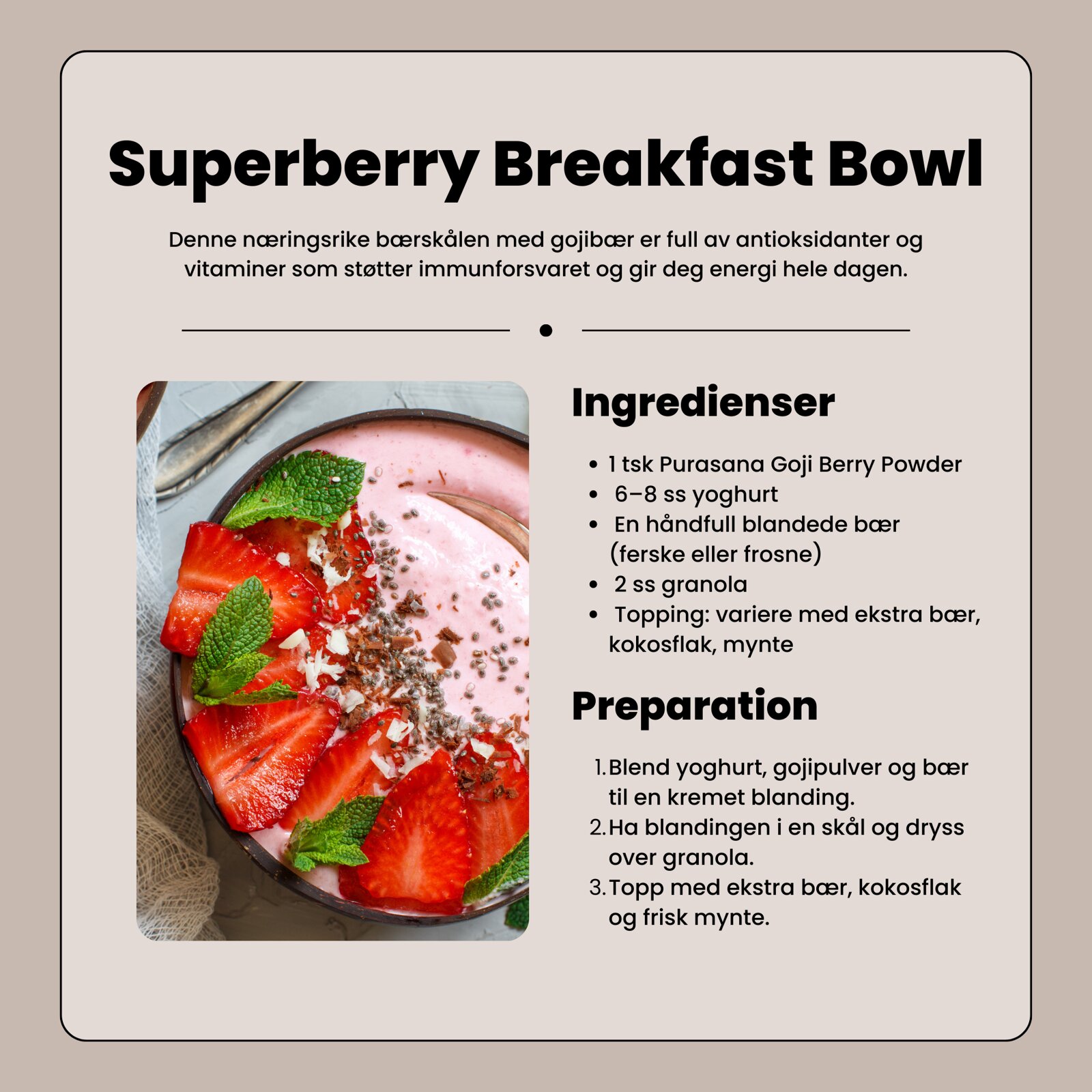 Purasana Gojiberry Powder