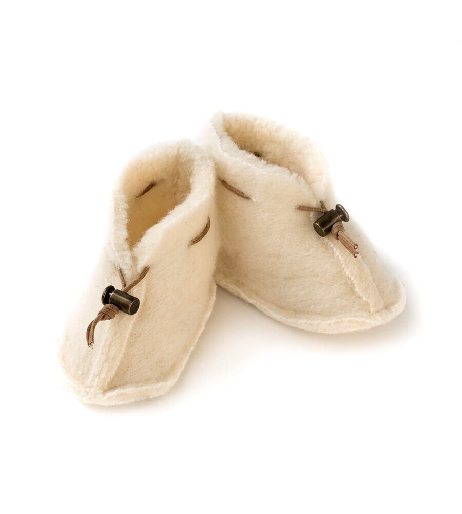 Tøfler Baby Slippers Natural