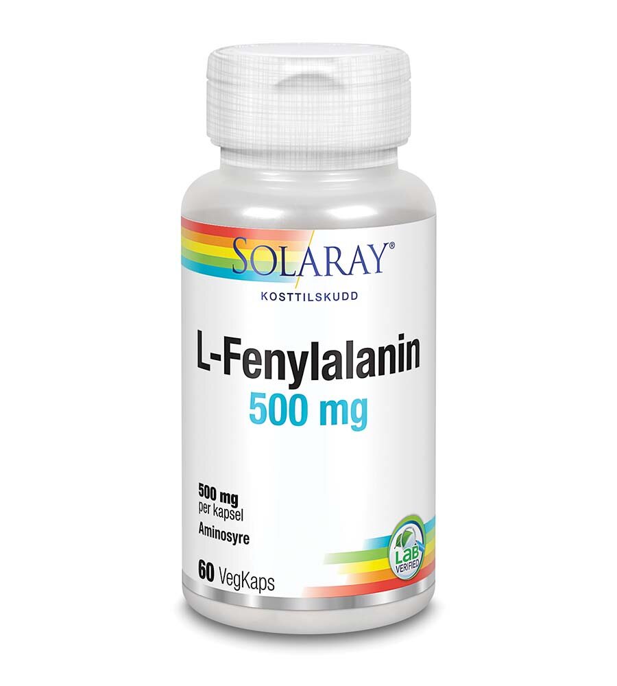 Solaray L-Fenylalanin 500 mg