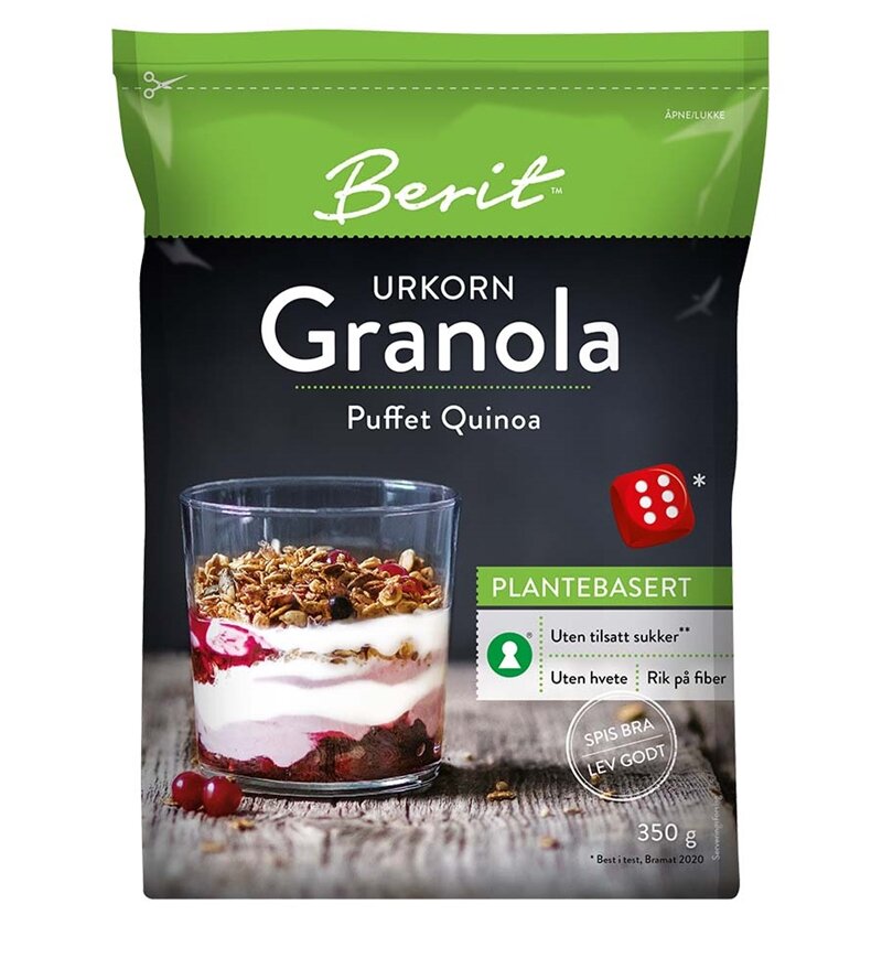 Berit™ Granola Puffet Quinoa 