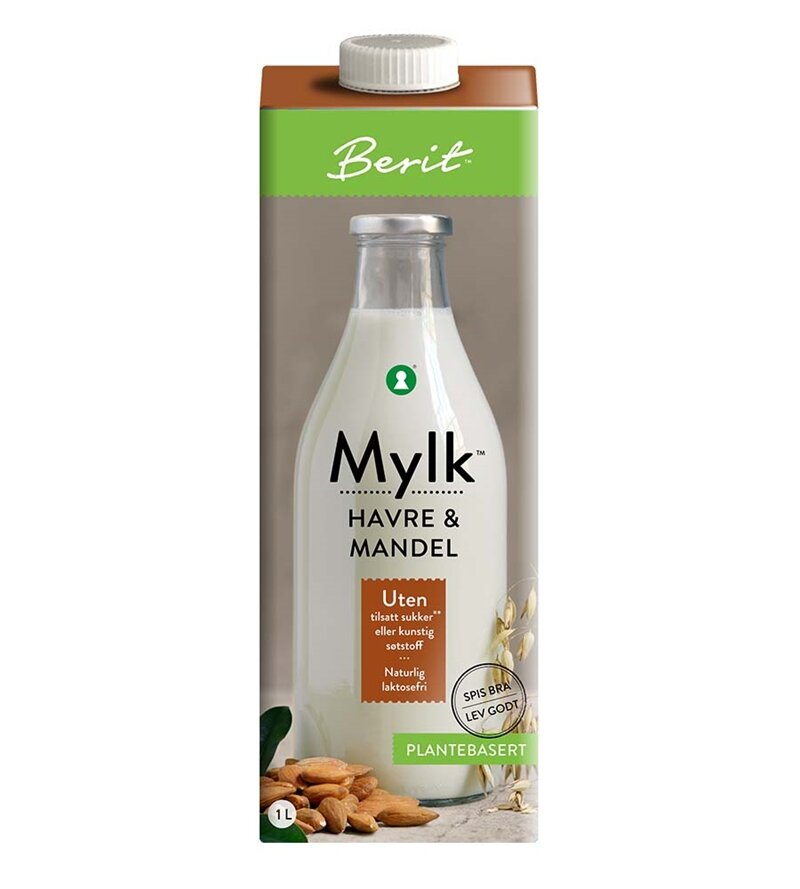 Berit™ Havre og mandelmylk