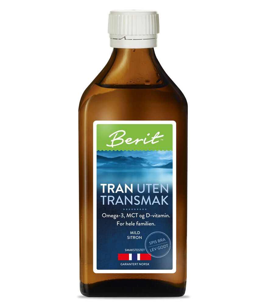 Berit™ Tran Uten Transmak™ Flytende Omega 3-6-9
