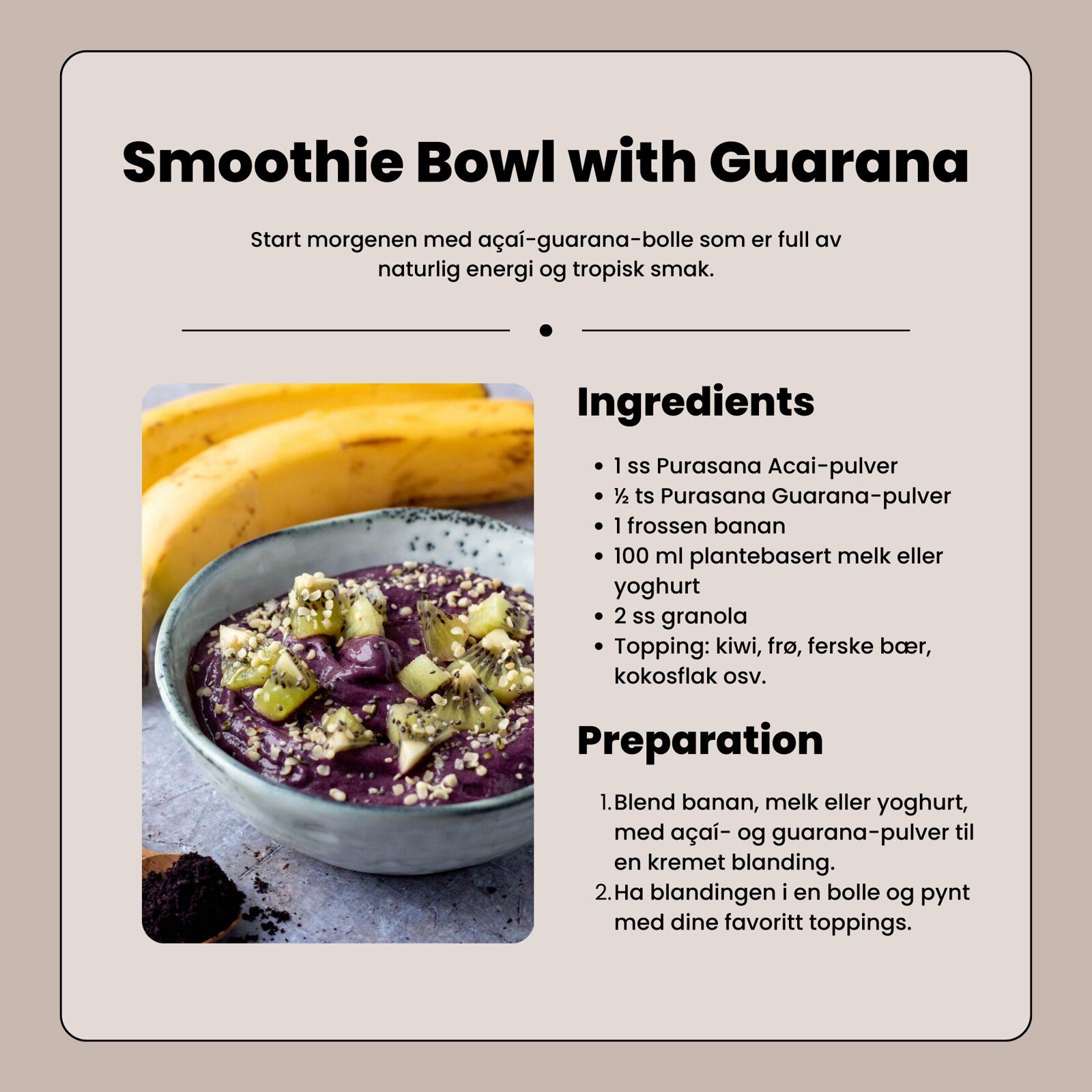 Purasana Guarana Powder