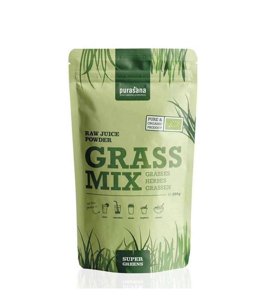 Purasana Grass Mix Juice Powder