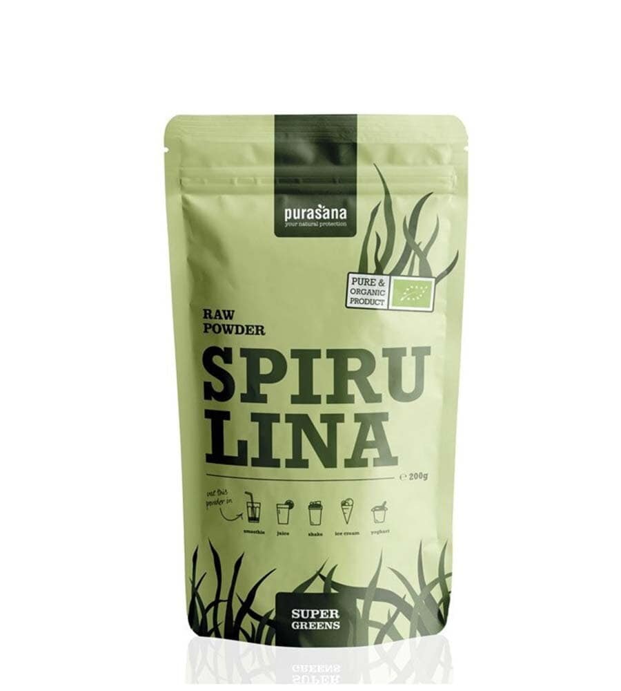 Purasana Spirulina Raw Powder