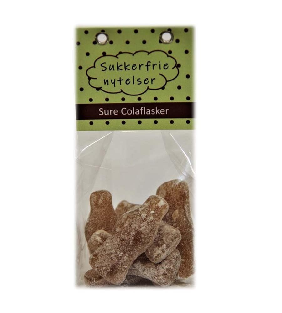 Sukkerfrie Nytelser - Sure Colaflasker