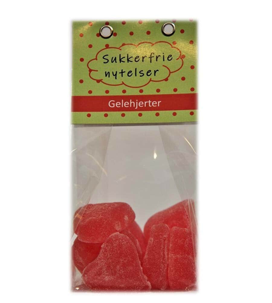 Sukkerfrie Nytelser -Bringebærhjerter