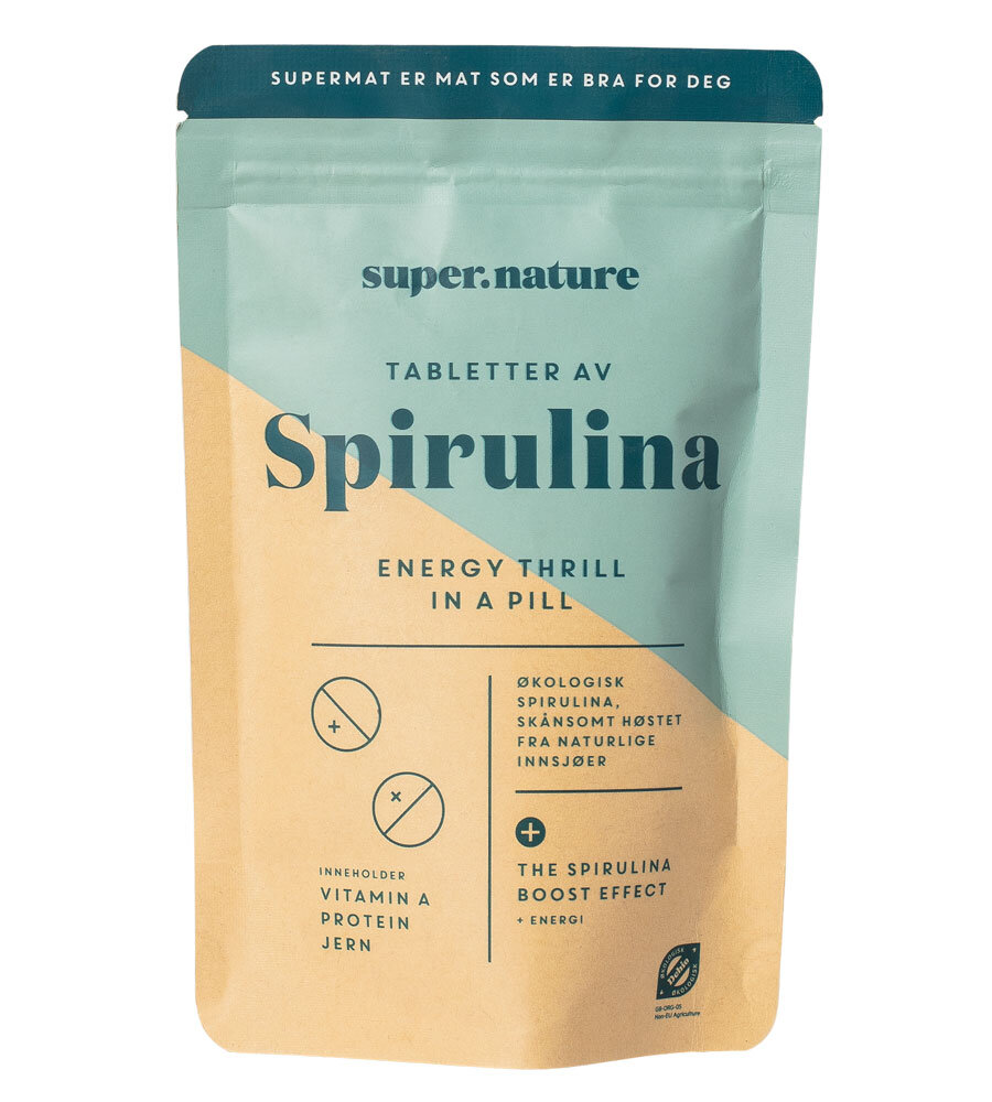 Supernature Spirulina Tabletter
