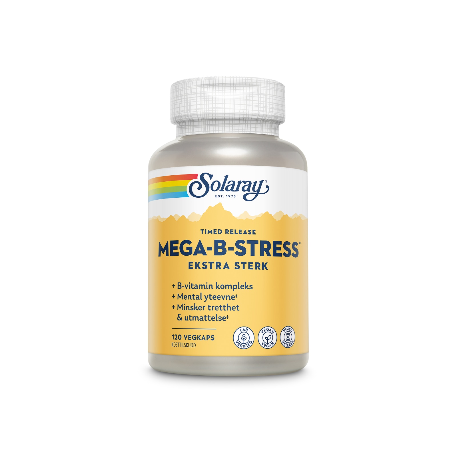 Solaray Mega B-Stress Ekstra Sterk