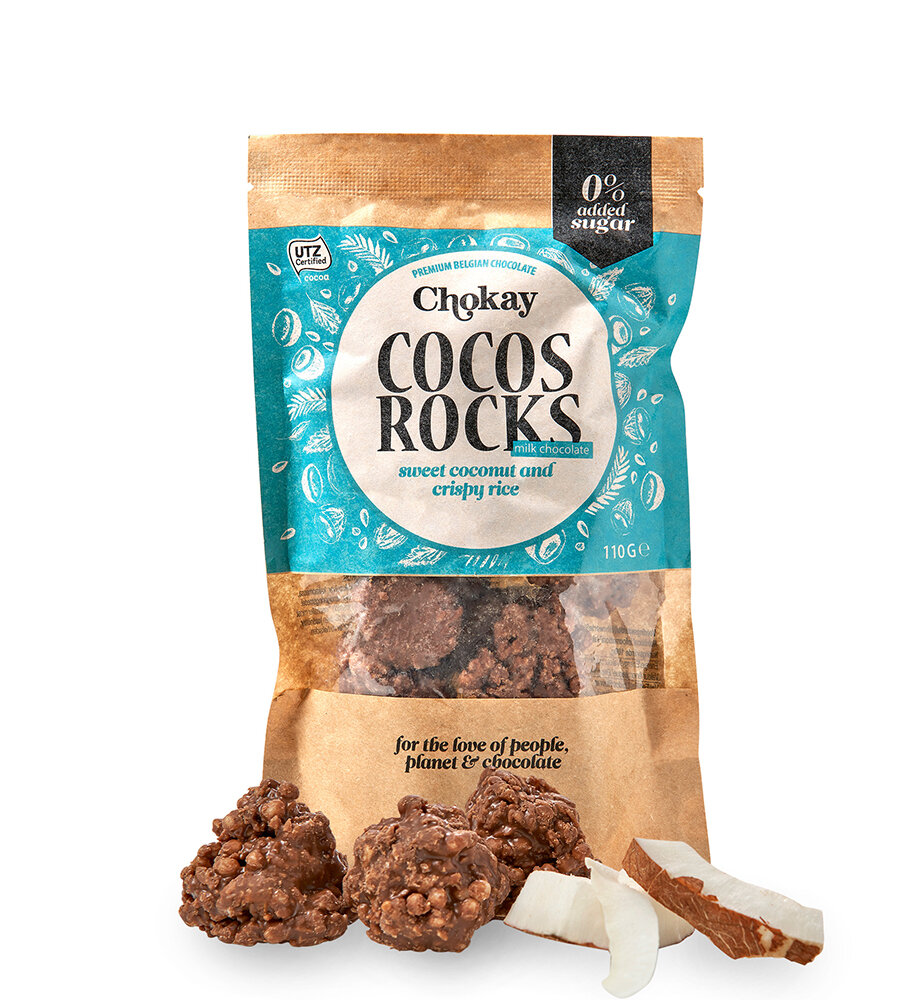 Melkesjokolade m/Crunchy Kokos