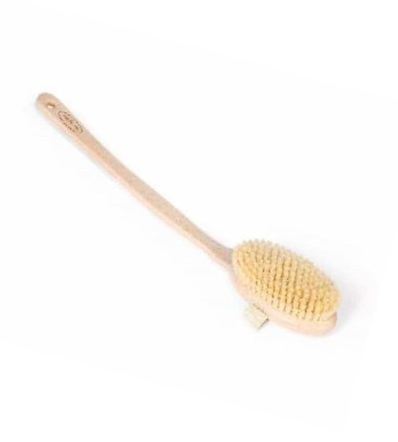 Natural Bristle Soft Body Brush