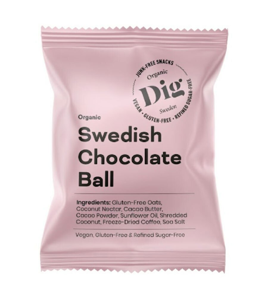 DIG SWEDISH CHOCOLATE BALL ORGANIC