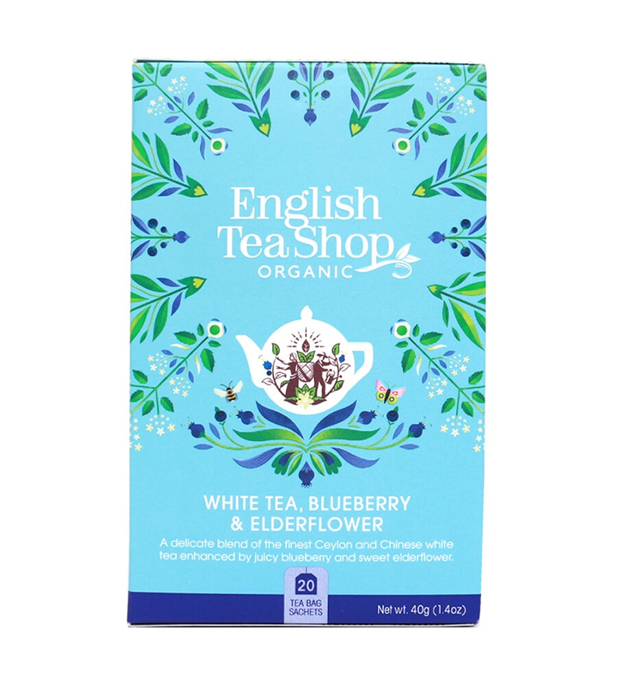 White Tea, blueberry og elderflower