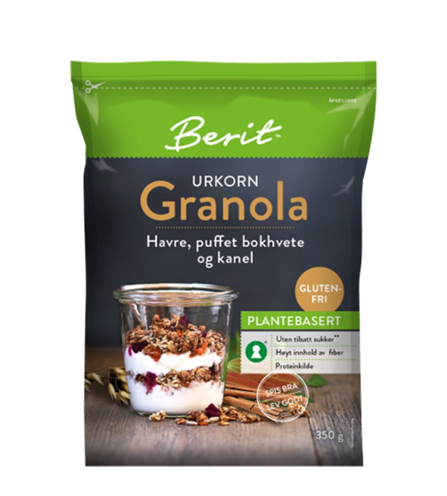 Berit™ Granola kanel glutenfri