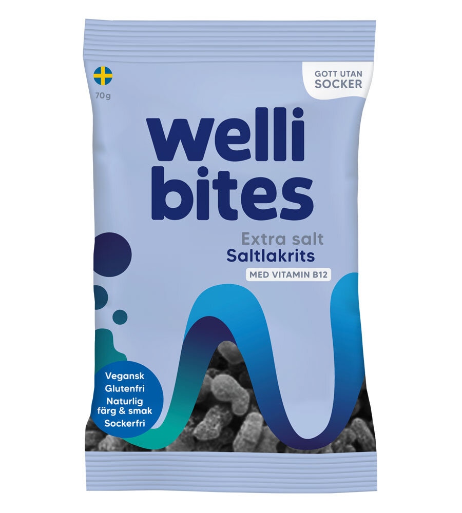Wellibites Extra Salt Lakris