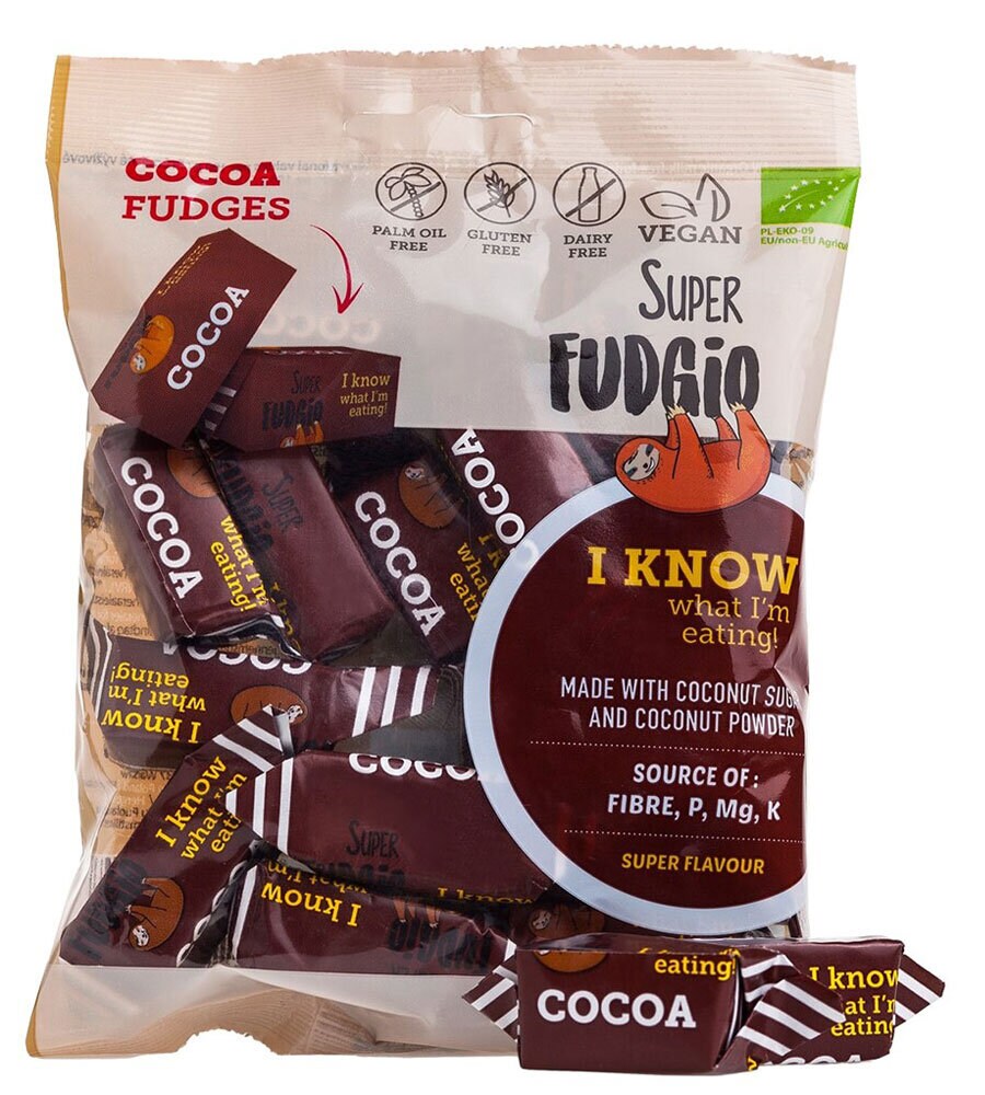 Super Fudgio kakao karameller