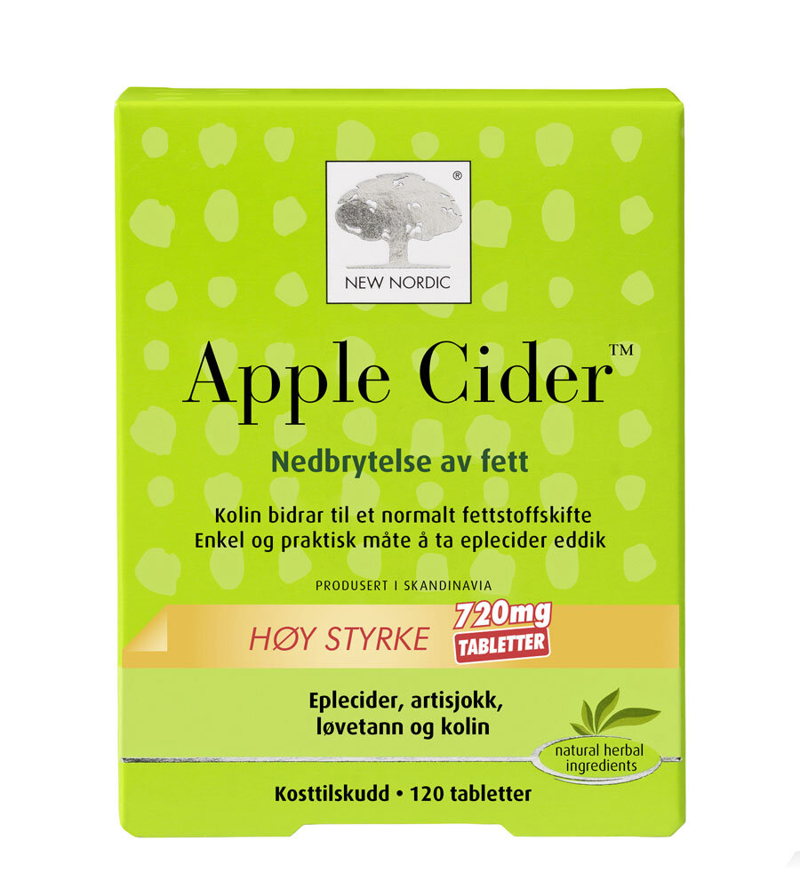 New Nordic Apple Cider 120 tbl