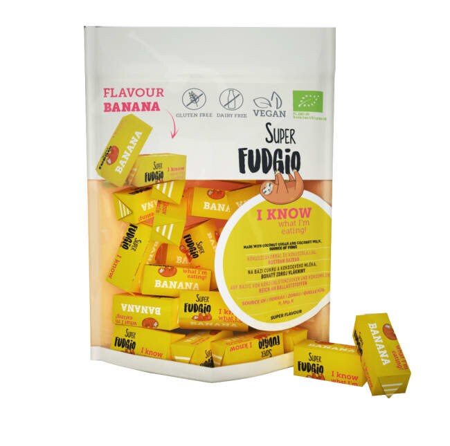 Super Fudgio banan karameller