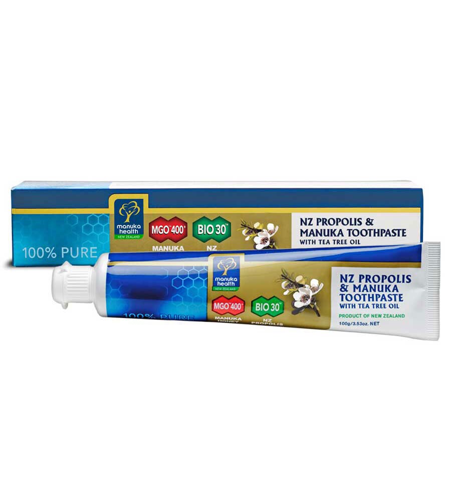 Manuka Propolis Tea Tree Tannpasta