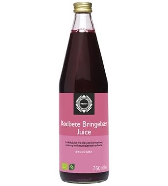 Helios Rødbetejuice med Bringebær