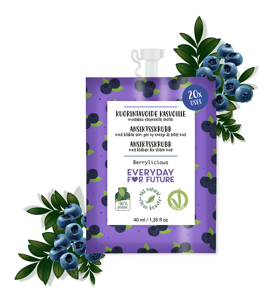 Face Scrub Blueberry