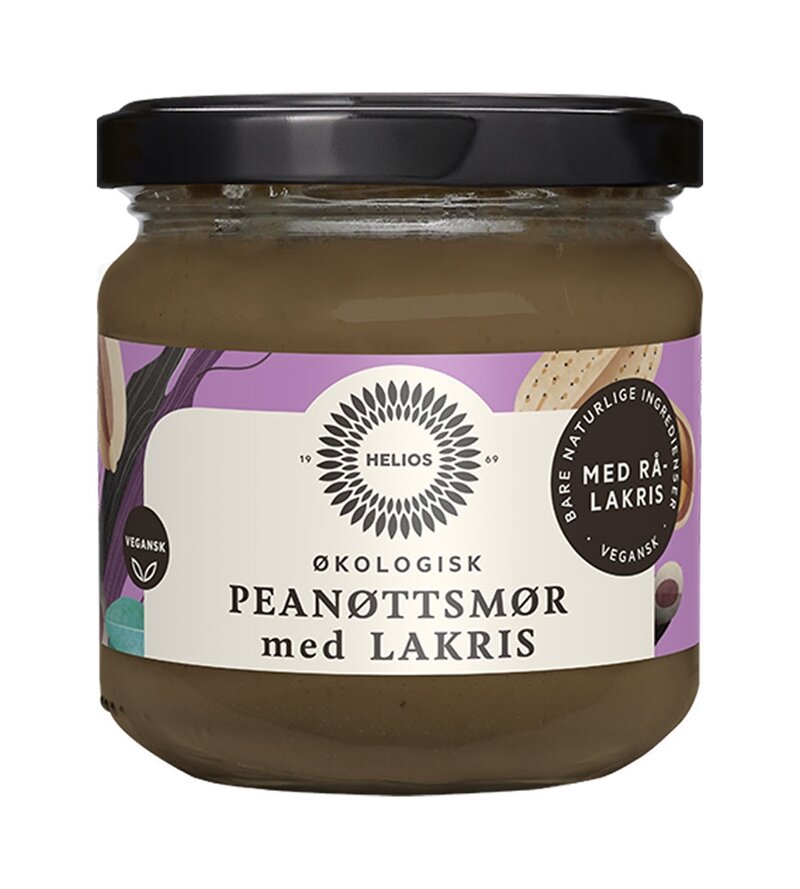 Helios Peanøttsmør med Lakris