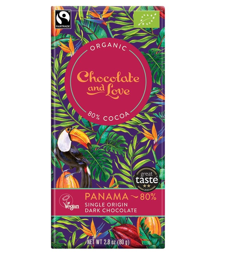 Chocolate and Love Panama 80% 