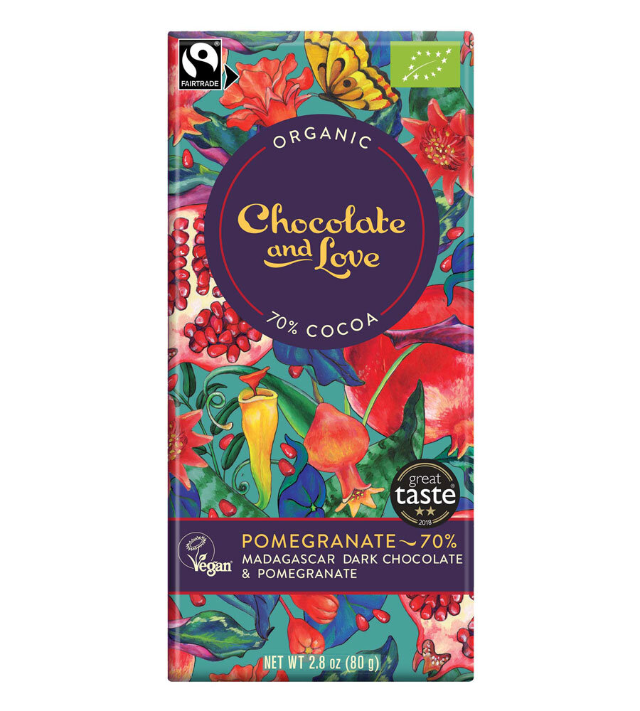 Chocolate and Love Pomegranate 70%