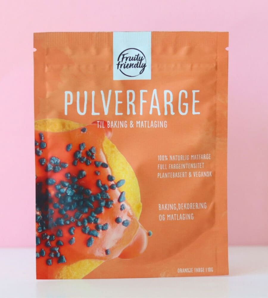 Pulverfarge Oransje