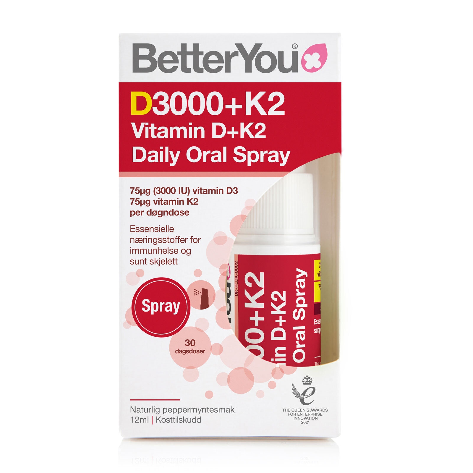 Better You Vitamin D+K2 Oral Spray